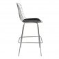 Preview: Barhocker aus Metall in Chrom