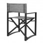 Preview: Sessel Direktor Aluminium Grau