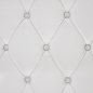 Preview: Bett "T. Chesterfield" mit Stauraum aus weißem PU WW321.02