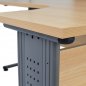 Preview: Eckschreibtisch 160X120X75cm rechts