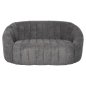 Preview: 2-SITZ-SOFAS AUS GRAUEM BOUCLE-STOFF 145 x 82 x 67 cm
