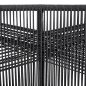 Preview: Sofa 2-Sitzer Aluminium Bambus-Optik mit Seil Grau 122x60x89 cm - Nächtes Erscheinungsdatum: 10/06/2023