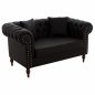 Preview: ΚΑΝΑΠΕΣ 2ΘΕΣΙΟΣ CIELLE ΣΕ ΧΡΩΜΑ ΚΑΦΕ 152x85x80 εκ. WW3184.03