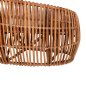 Preview: SOFA-LOUNGER LANTRY NATURRATTAN – WEIßE KISSEN 215x60x78 cm