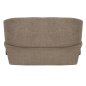 Preview: SOFA 2-SITZER BEIGER STOFF-METALLGESTELL 128x72x74Hcm