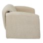Preview: SOFA 2-SITZER TREK METALLGESTELL UND BEIGEM STOFF 160x80x63Hcm