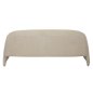Preview: SOFA 2-SITZER TREK METALLGESTELL UND BEIGEM STOFF 160x80x63Hcm
