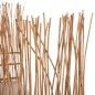 Preview: SOFA OUTDOORS ZEPHYR RATTANSTÜCKE IN NATUR – KISSENSET IN BEIGE 200x120x142Hcm