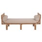 Preview: OUTDOOR-SOFAS CHARMELLA NATURRATTAN-BEIGE KISSEN 187x69x76Ycm