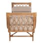 Preview: OUTDOOR-SOFAS CHARMELLA NATURRATTAN-BEIGE KISSEN 187x69x76Ycm