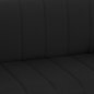 Preview: SCHLAFSOFA "ANDRI" 3-SITZER SCHWARZ 180x72x77 cm