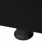 Preview: SCHLAFSOFA "ANDRI" 3-SITZER SCHWARZ 180x72x77 cm
