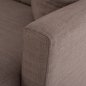 Preview: SCHLAFSOFA ECKE REVERSIBEL BRAUN 200x133x77cm