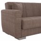 Preview: 3-Sitzer-Schlafsofa in beige, 215 x 80 x 77 cm