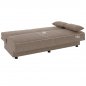 Preview: SCHLAFSOFA "ANDRI" 3-SITZER BEIGE 180x72x77 cm