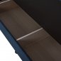 Preview: SCHLAFSOFA "ANDRI" 3-SITZER BLAU 180x72x77 cm