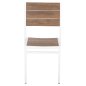 Preview: ALUMINIUMSTUHL WEISS MIT POLYWOOD 46x52x86Hcm
