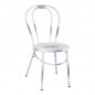 Preview: Aluminum chair Vienna type white patina
