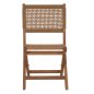 Preview: FOLDING CHAIR MADE OF BEECH WOOD AND ROPE IN NATURAL 47X58X84Hcm