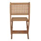 Preview: FOLDING CHAIR MADE OF BEECH WOOD AND ROPE IN NATURAL 47X58X84Hcm