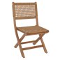 Preview: FOLDING CHAIR MADE OF BEECH WOOD AND ROPE IN NATURAL 47X58X84Hcm