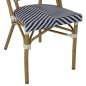 Preview: ΚΑΡΕΚΛΑ BAMBOO LOOK ΣΕ ΚΑΦΕ ΚΑΙ ΜΠΛΕ-ΛΕΥΚΗ ΕΠΕΝΔΥΣΗ 50x54x84,5Yεκ.