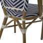 Preview: ΚΑΡΕΚΛΑ BAMBOO LOOK ΣΕ ΚΑΦΕ ΚΑΙ ΜΠΛΕ-ΛΕΥΚΗ ΕΠΕΝΔΥΣΗ 50x54x84,5Yεκ.