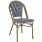 Preview: ΚΑΡΕΚΛΑ BAMBOO LOOK ΣΕ ΚΑΦΕ ΚΑΙ ΜΠΛΕ-ΛΕΥΚΗ ΕΠΕΝΔΥΣΗ 50x54x84,5Yεκ.