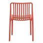 Preview: STUHL OUTDOOR CONVEE POLYPROPYLEN IN ROT 52,5x44,5x79Hcm
