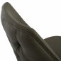 Preview: "AGUSTIN" CHAIR MADE OF SUEDE GREEN FABRIC WITH WOODEN FEET 50x66x92 cm