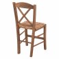 Preview: TAVERNENHOCKER AUS NUSSBAUM  SKELETT    40x48x88 cm