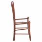 Preview: TAVERNENHOCKER AUS NUSSBAUM  SKELETT    40x48x88 cm