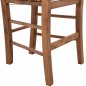 Preview: TAVERNENHOCKER AUS NUSSBAUM  SKELETT    40x48x88 cm