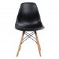 Preview: Twist Chair Μαύρη (47x53x81)