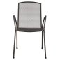 Preview: STUHL SESSEL METALLIC CHARCOAL