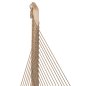 Preview: LOUNGE CHAIR HARP ASH WOOD FRAME AND SYNTHETIC ROPE IN NATURAL COLOR 85x101,5x128,5Hcm