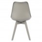 Preview: Chair Vegas with plastic legs and grey color