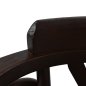 Preview: Wooden chair antique with straw seat in brown color