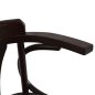 Preview: Wooden chair antique with straw seat in brown color