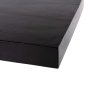 Preview: KONSOLE MASSIVES TEAK NATURSCHWARZ 150X40X80H