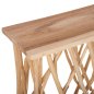 Preview: KRANT-KONSOLE IN TEAK-ZWEIGEN IM RUSTIKALEN STIL & 3 cm. OBERFLÄCHE 121X36X75 cm