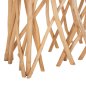 Preview: KRANT-KONSOLE IN TEAK-ZWEIGEN IM RUSTIKALEN STIL & 3 cm. OBERFLÄCHE 121X36X75 cm