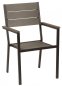Preview: Garden chair polywood chair aluminum stacking chair-grey