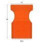 Preview: One-piece replacement cushion for the "Limnos" series in orange