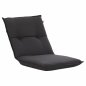 Preview: Armchair cushion in anthracite 48x98x7cm