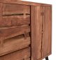 Preview: Fansi chest of drawers made of solid acacia wood 150 x 45 x 86 cm