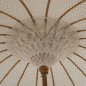 Preview: Parasol with ecru macrame φ250 cm in beige