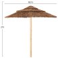 Preview: REGENSCHIRM AUS KIEFERNHOLZ UND SCHILD - 3 STUFEN - ROBUSTE BELASTUNG - 275 H cm