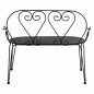 Preview: Outdoor Metallbank Amore in schwarz