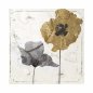 Preview: Wand Dekoration "Golden Flower" 45Χ3X45 cm